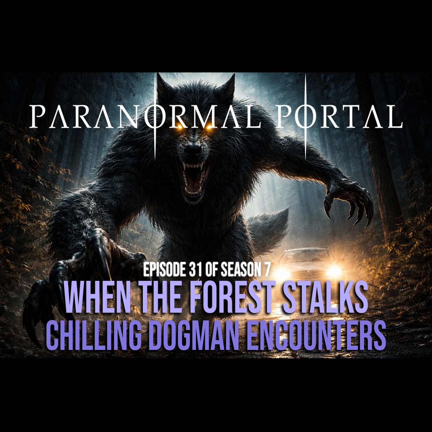 S7EP31 - When the Forest Stalks – Chilling Dogman Encounters episode artwork