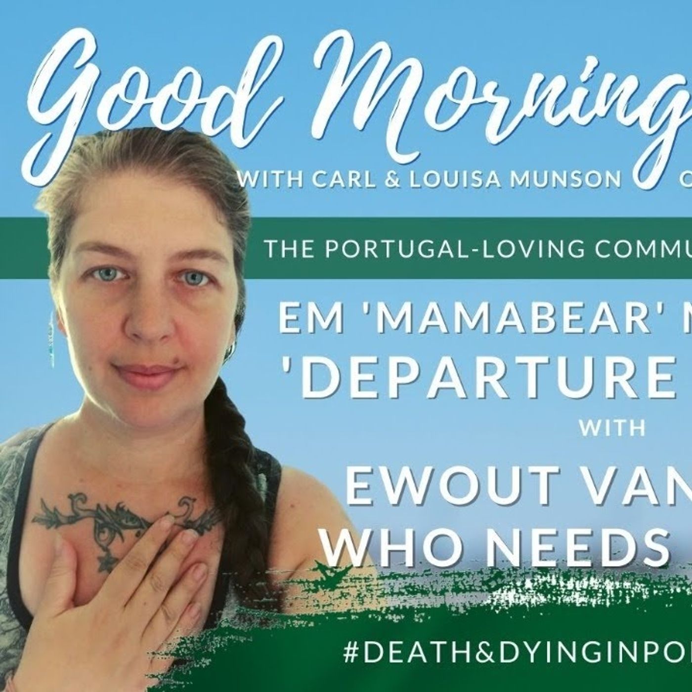 Death Cafes with Mamabear & Ewout | The Good Morning Portugal! Show | #InspirationTuesdaysPortugal