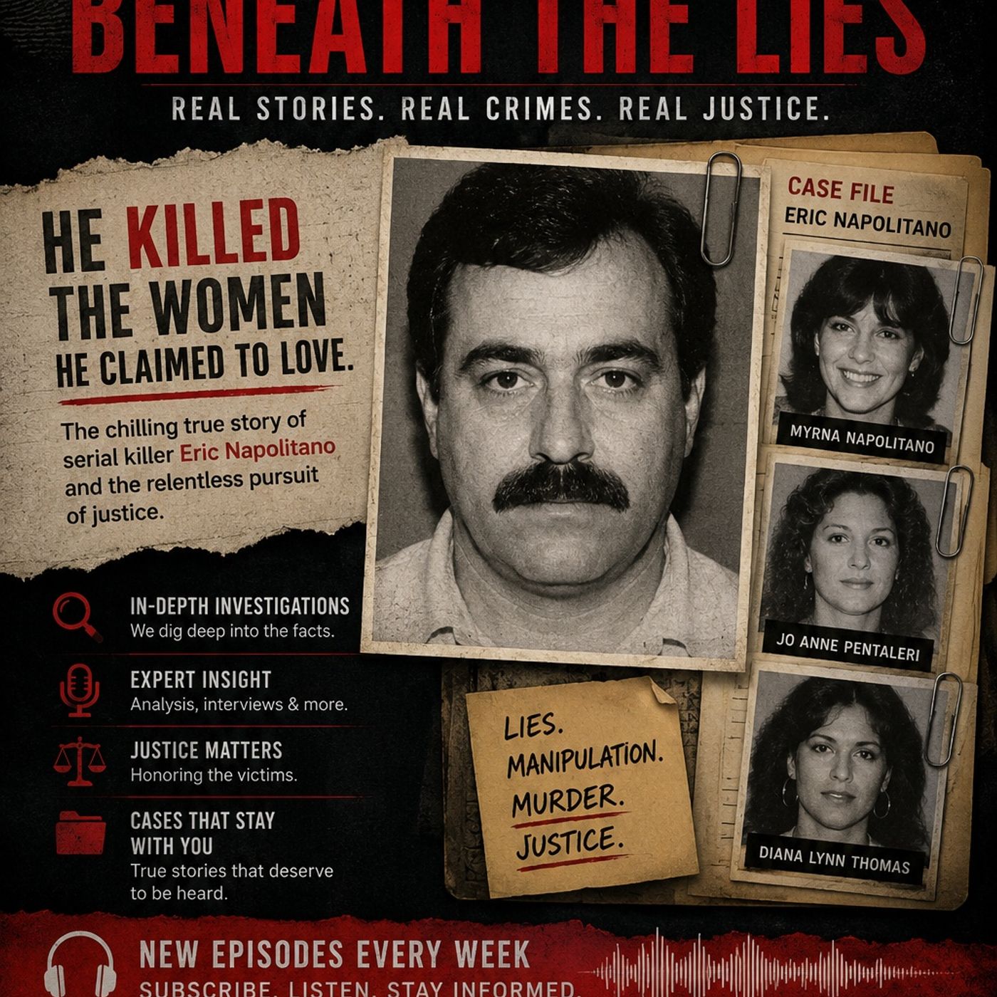 He Killed the Women He Claimed to Love | The Chilling Crimes of Serial Killer Eric Napolitano episode artwork
