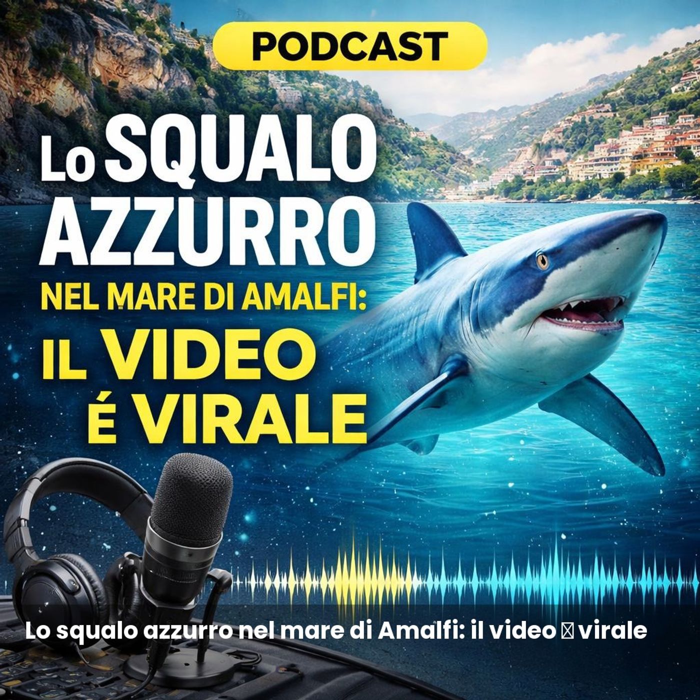 Lo squalo azzurro nel mare di Amalfi: il video è virale episode artwork