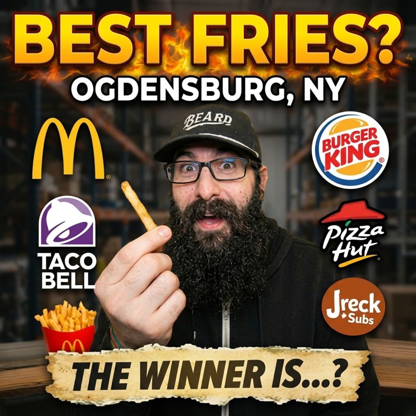 Fast Food Fries Taste Test Ogdensburg, NY | Stay Outta My Fridge