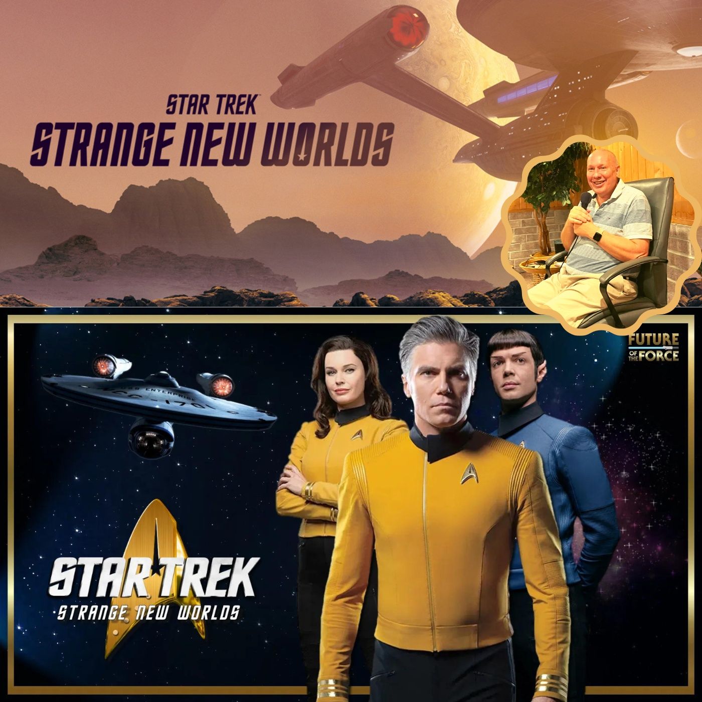 Star Trek - Strange New Worlds - Children of the Comet - Movie Gathering at the Monastery with David Hoffmeister episode artwork