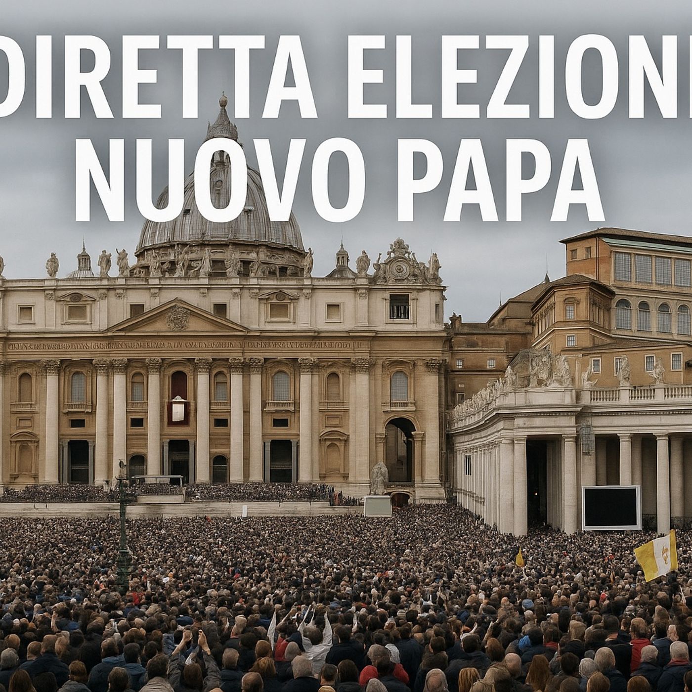 Fumata Bianca - Eletto il Nuovo Papa! Diretta Radio Puggini 8 maggio 2025 episode artwork