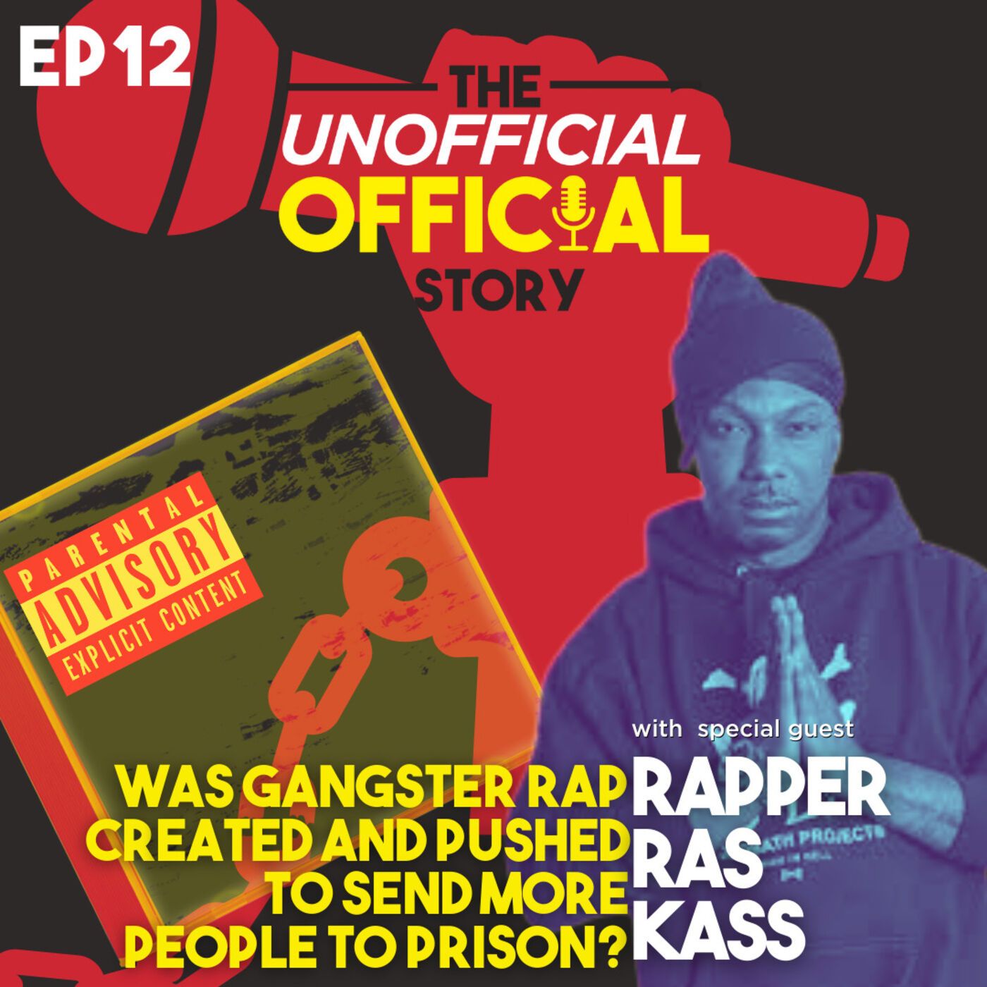 Episode #12 Was Gangster rap created and pushed to send more people to prison? With Rapper Ras Kass