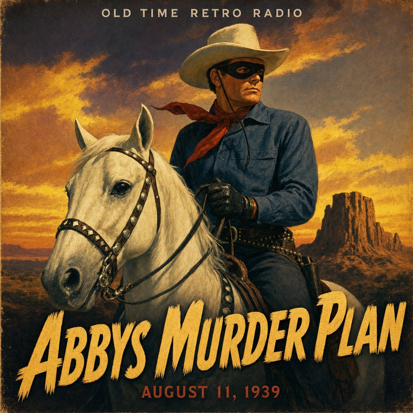 The Lone Ranger - "Abbys Murder Plan" (Old Time Radio, 1939) episode artwork
