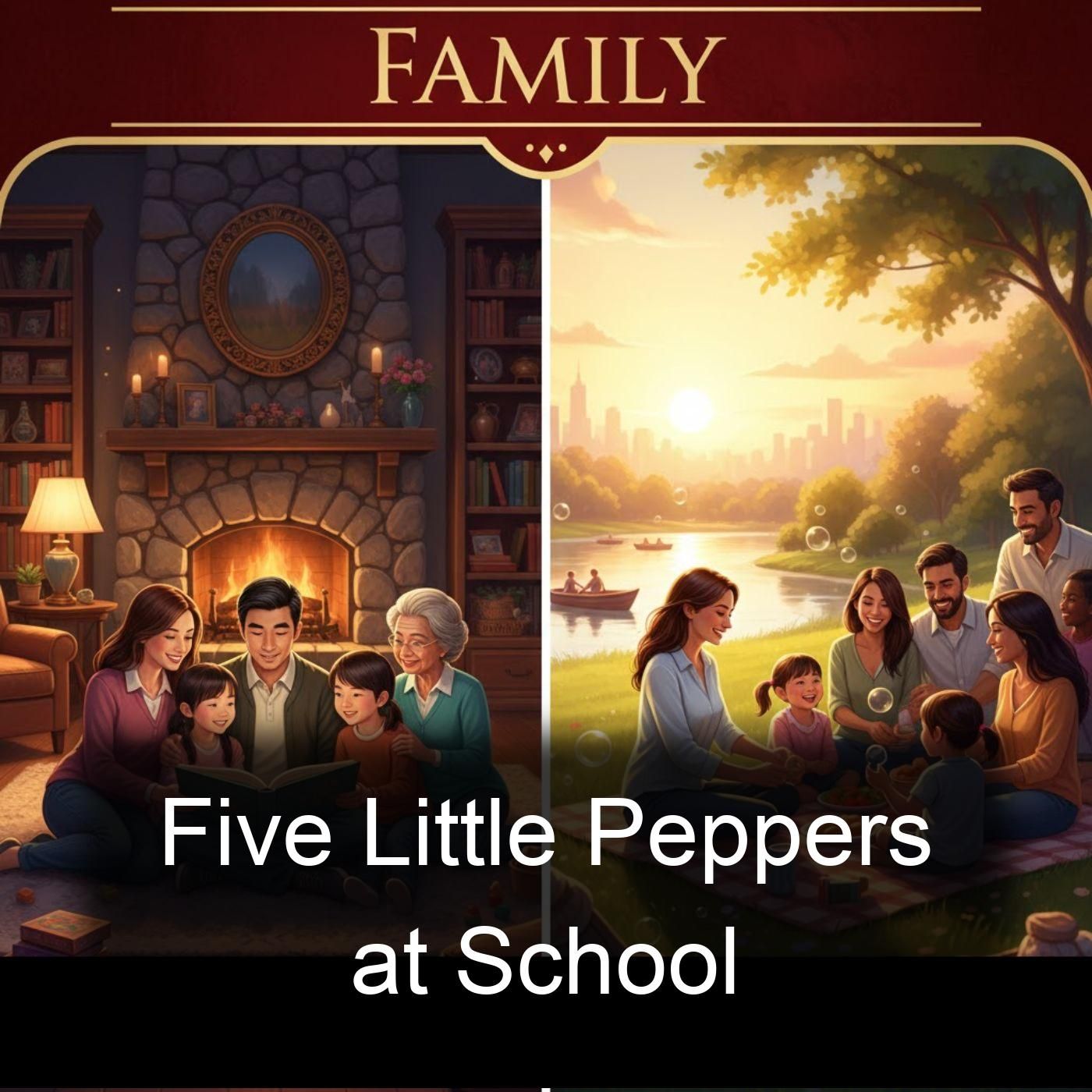 Five Little Peppers at School