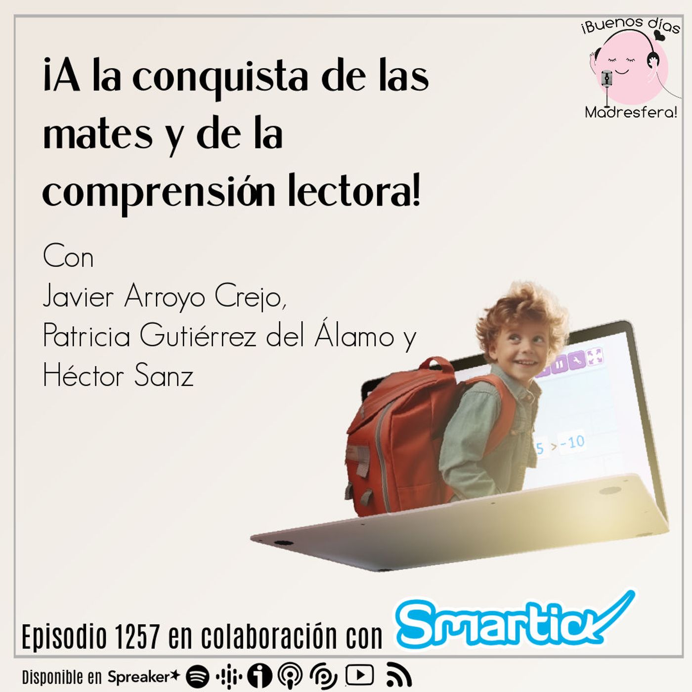 cover of episode ¡A la conquista de las mates y de la comprensión lectora! Con @Smartickmetodo