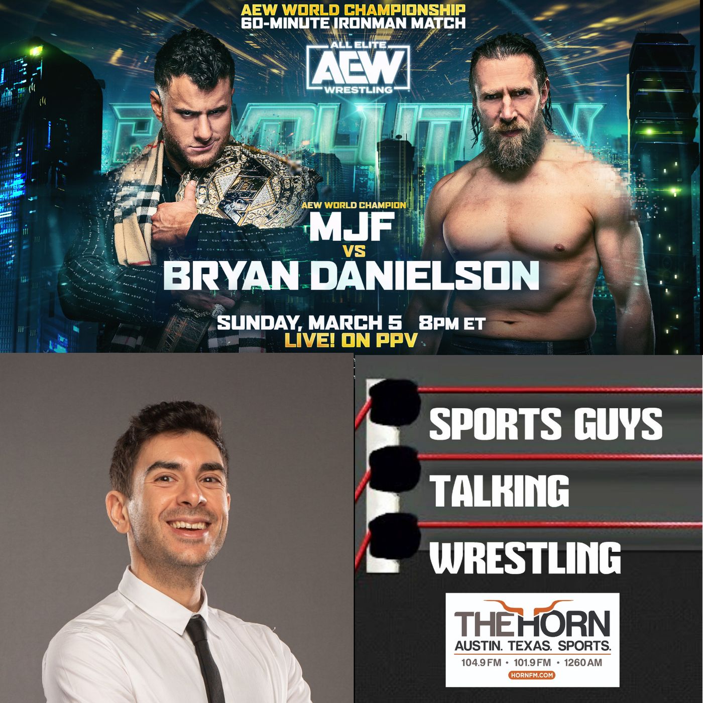 SGTW Presents AEW Revolution Media Conference Call Mar 2 2023 episode artwork