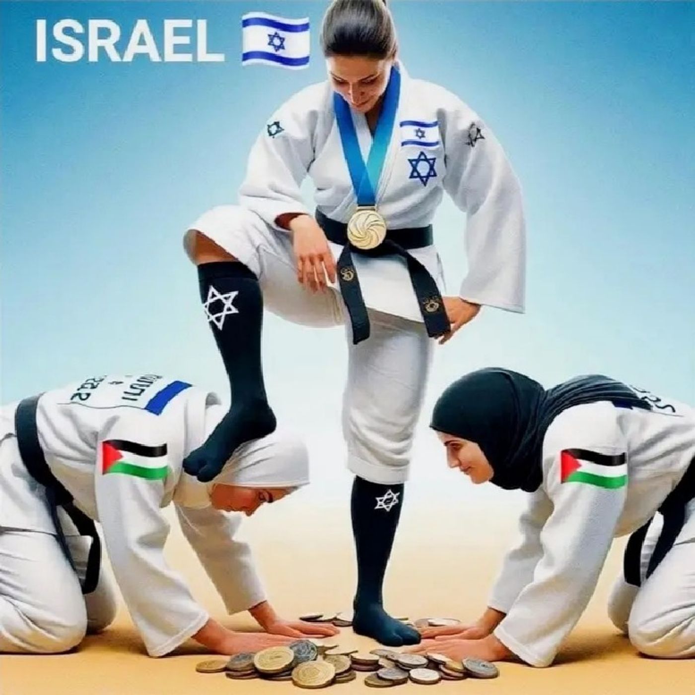 O Israel 🇮🇱 carnal físico é mafia política