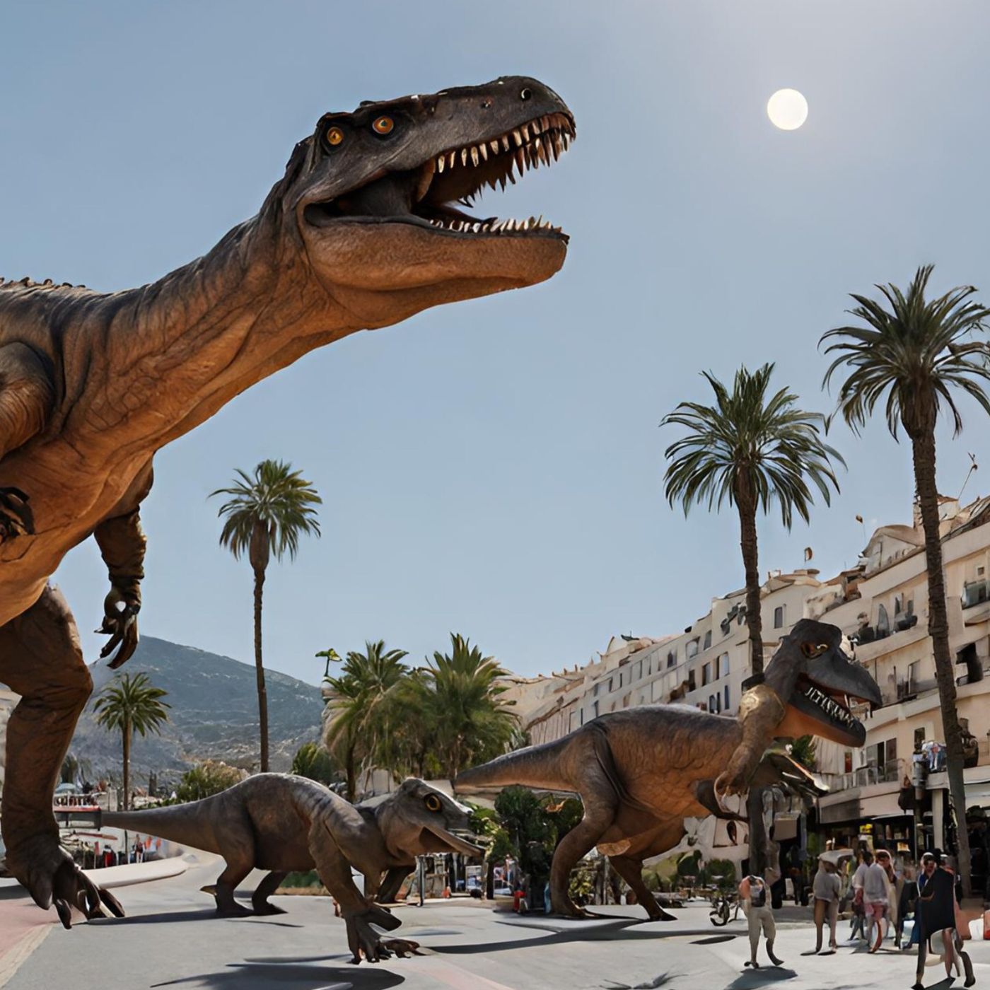 Los dinosaurios en Marbella