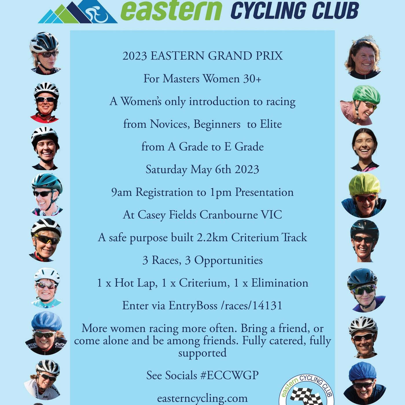 SSS10THYR: Eastern Cycling Club Womens GP Preview Interviews 300423