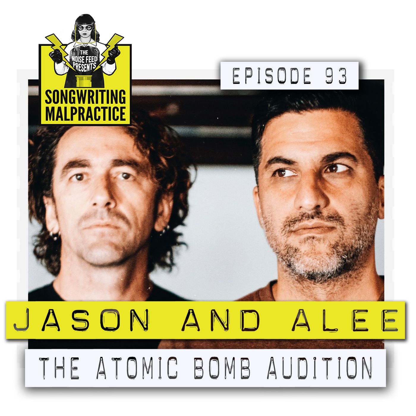EP# 93 Alee Karim and Jason Hoopes (The Atomic Bomb Audition)