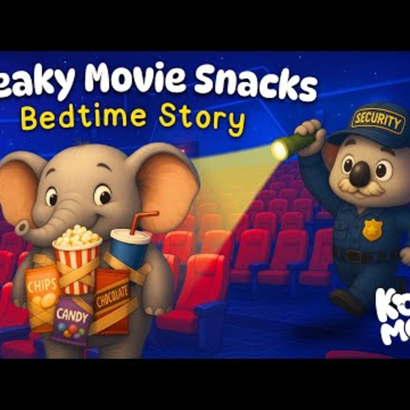 Sneaky Movie Snacks    Cozy Bedtime Story for Kids episode artwork