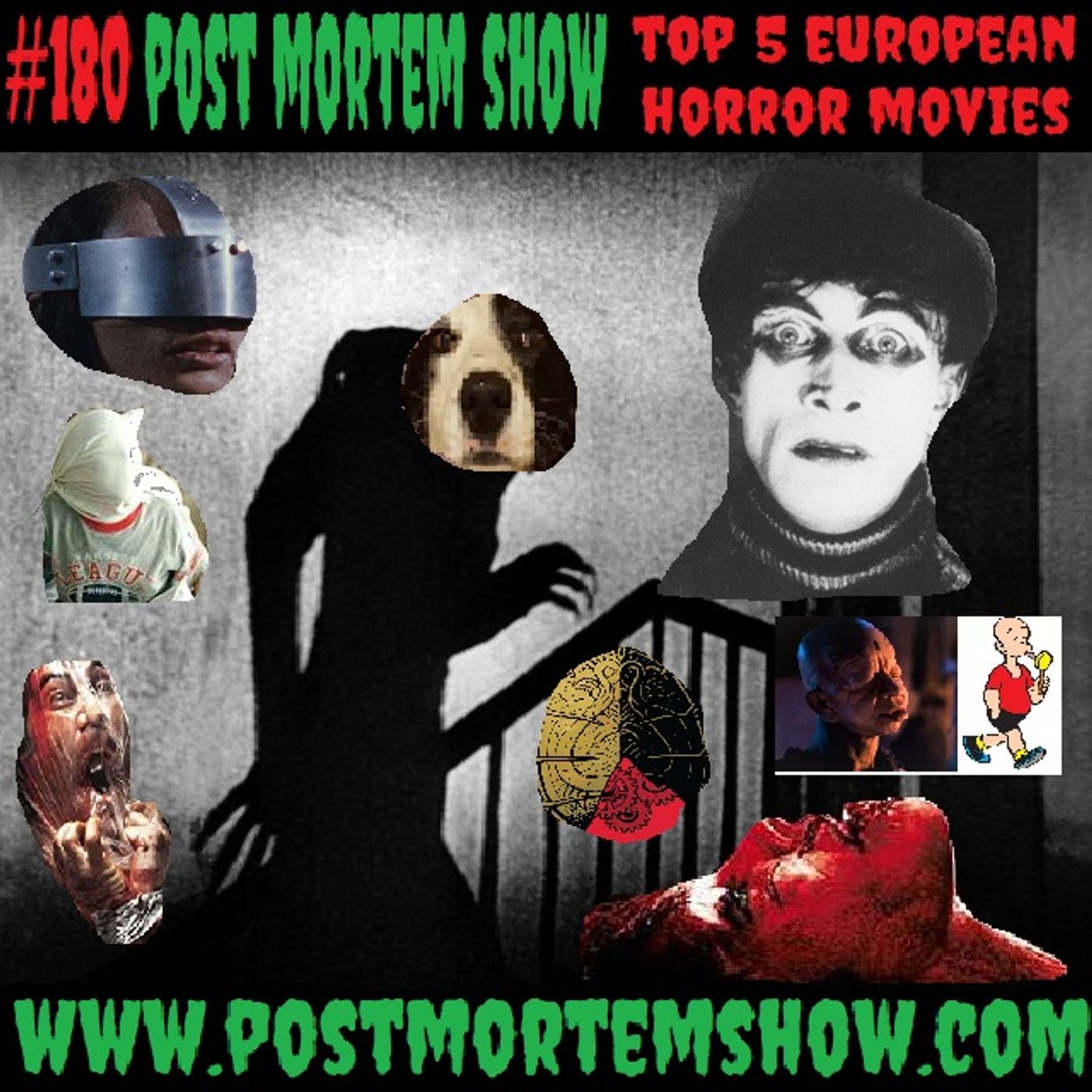 e180 - Ascot Wearing Yeehoos (Top 5 European Horror Movies) episode artwork
