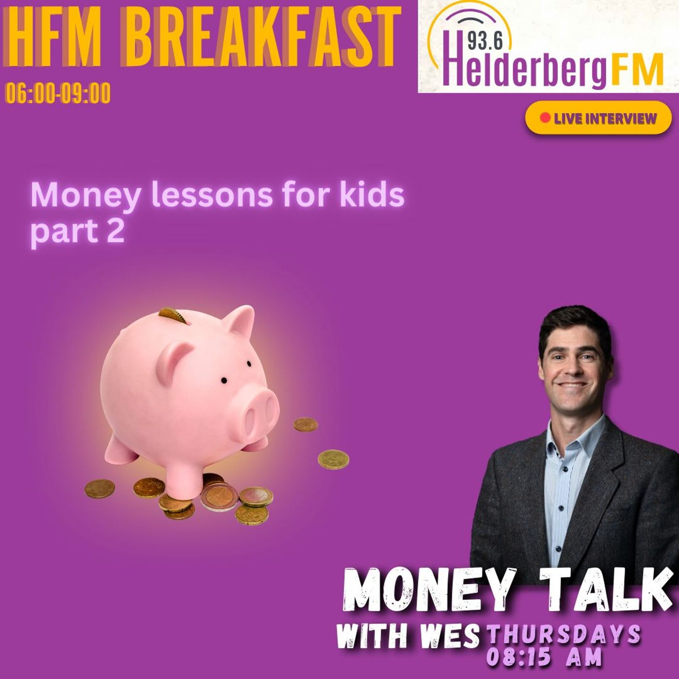 Money Talk With Wes On #HFMBreakfast - 23 May 2024 episode artwork