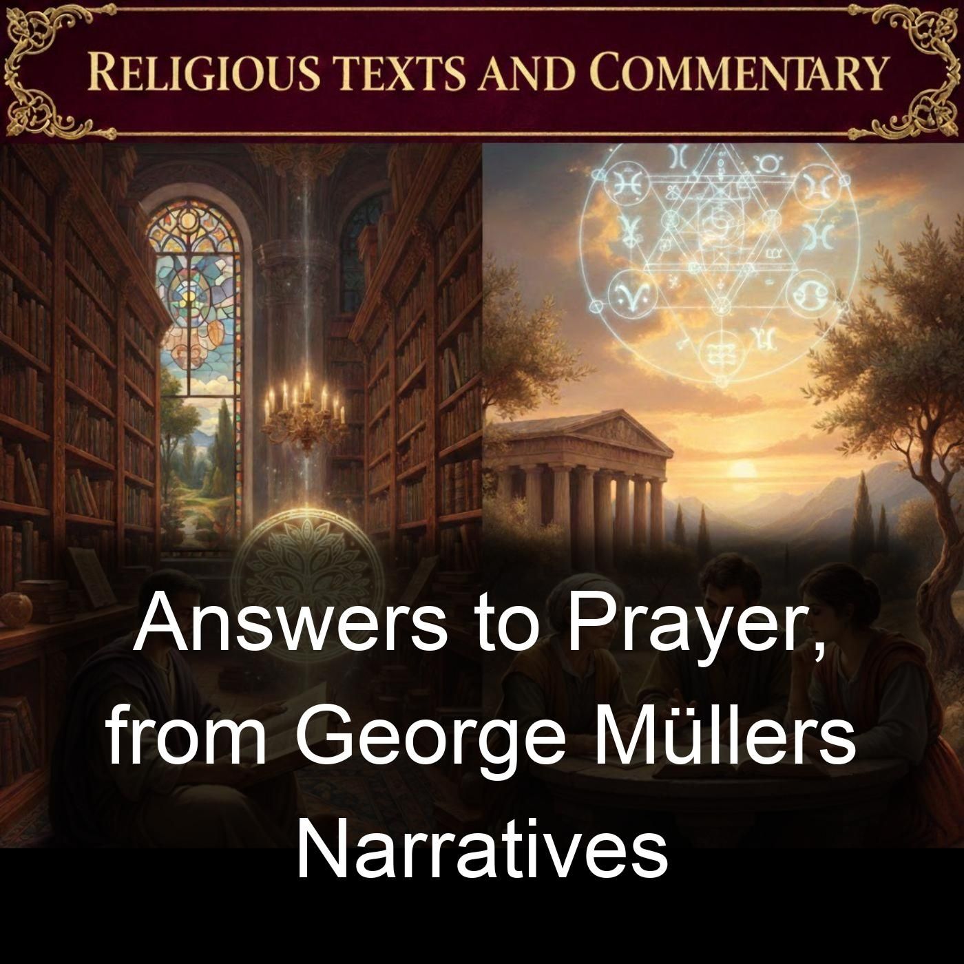 Answers to Prayer, from George Müllers Narratives cover art