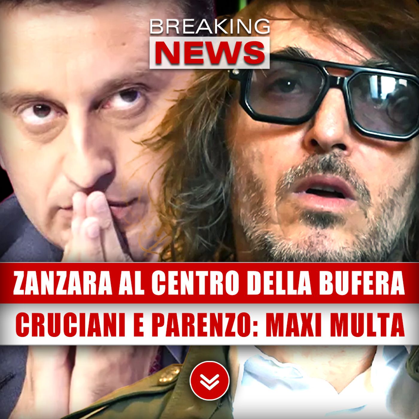 La Zanzara Al Centro Della Bufera: Maxi Multa Per Cruciani E Parenzo!