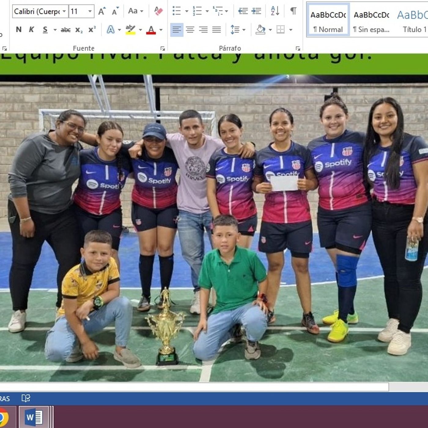 LOGRO DEPORTIVO