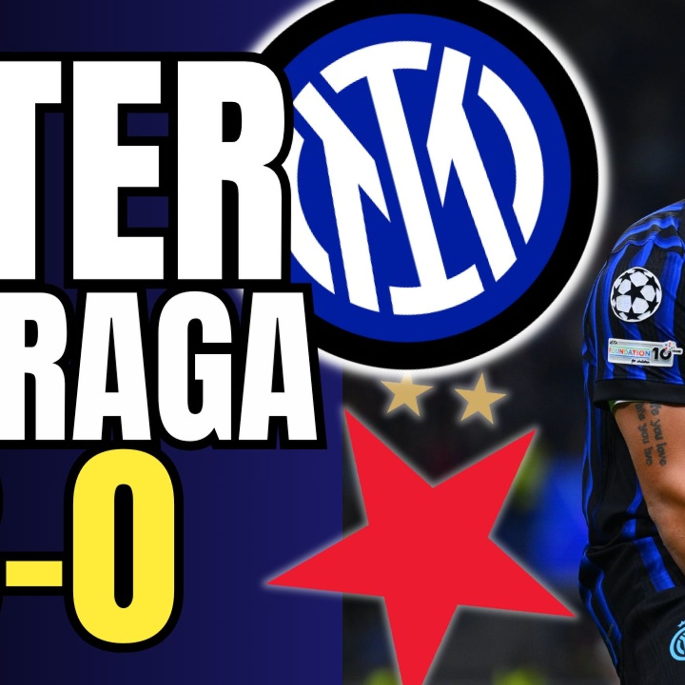 INTER SLAVIA PRAGA 3-0: MA LI VEDETE LAUTARO E ACERBI?! || Highlights e analisi