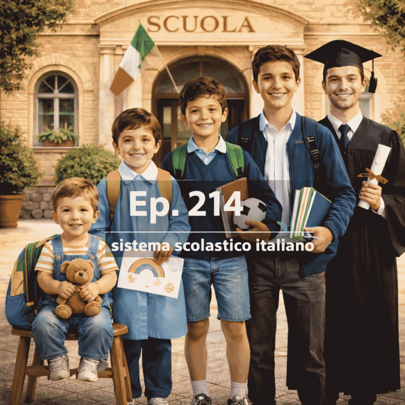 Ep. 214 - Il sistema scolastico italiano 🇮🇹 Luisa's Podcast