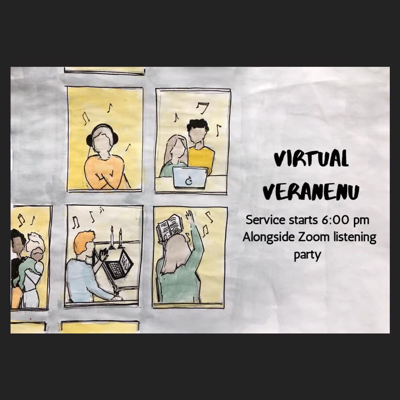 Virtual Veranenu - Kabbalat Shabbat Sivan episode artwork