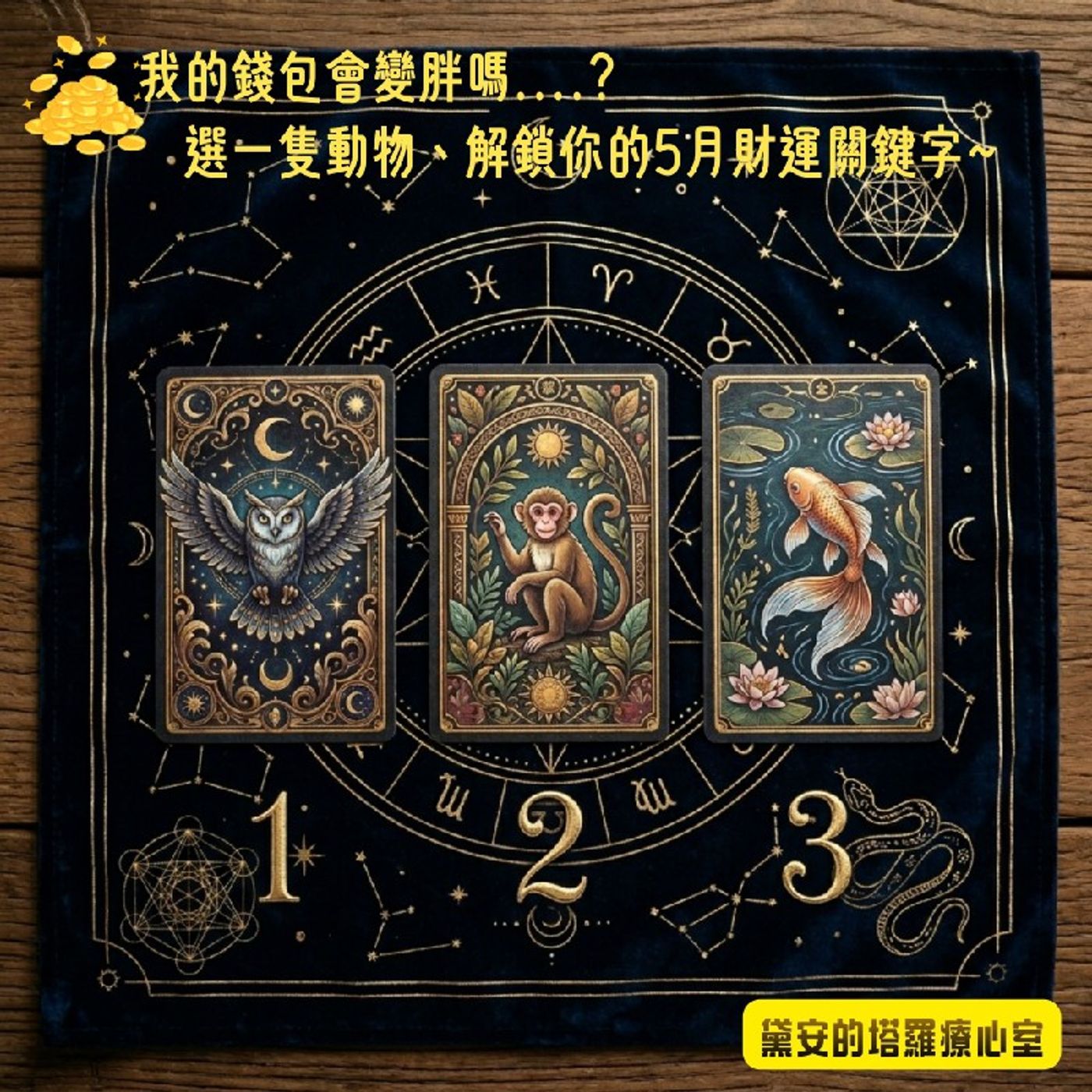 Ep573 - Diane's Tarot Diary: 我的塔羅日記💰大眾占卜•測~未來一個月的財運-1