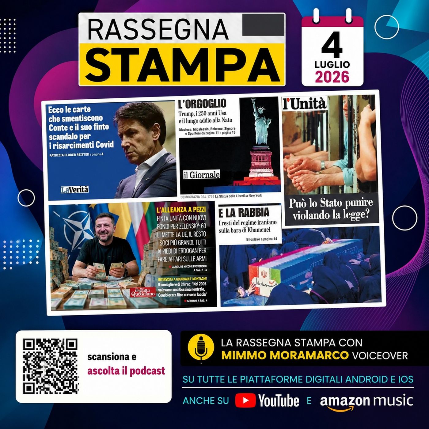 Rassegna stampa del 4 luglio 2026 episode artwork
