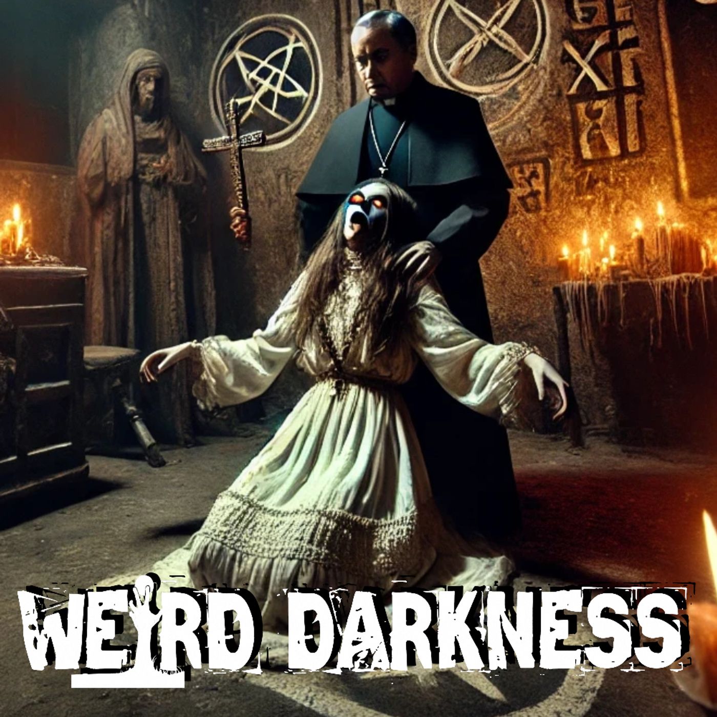 cover of episode “THE CREEPIEST EXORCISM” and More True Paranormal Stories! #WeirdDarkness