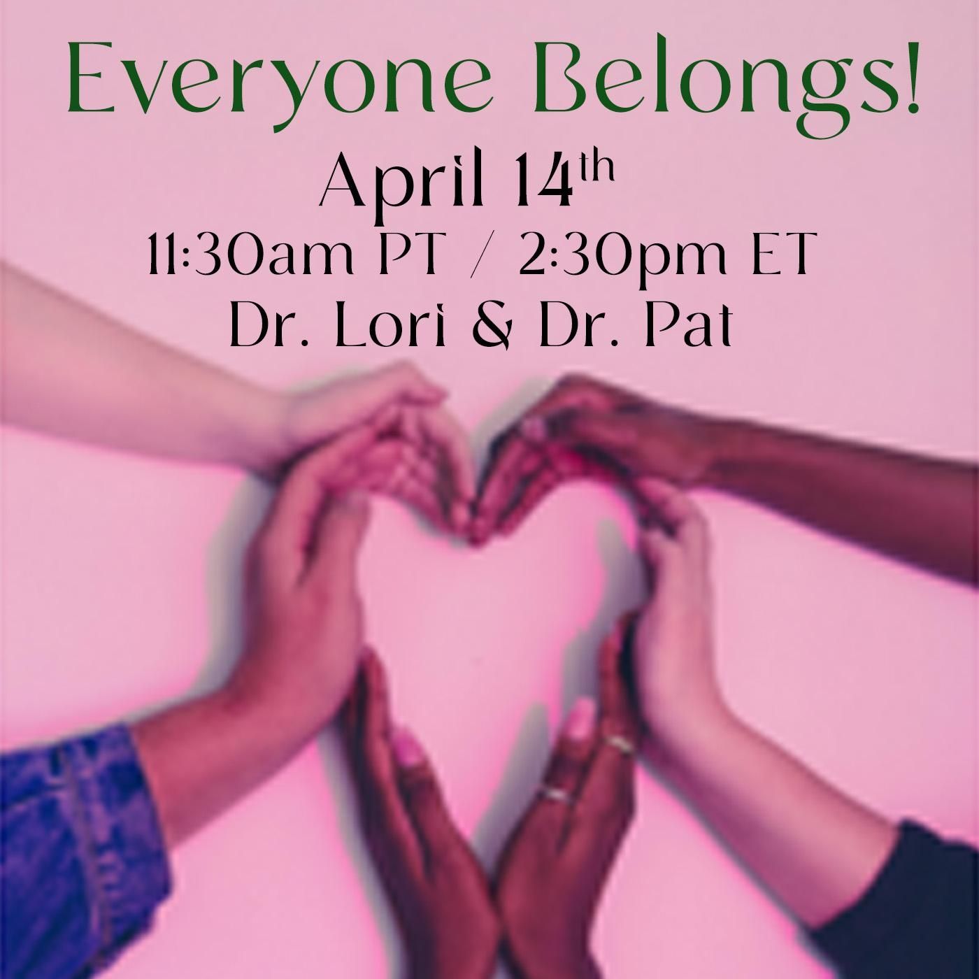 Everyone Belongs episode artwork