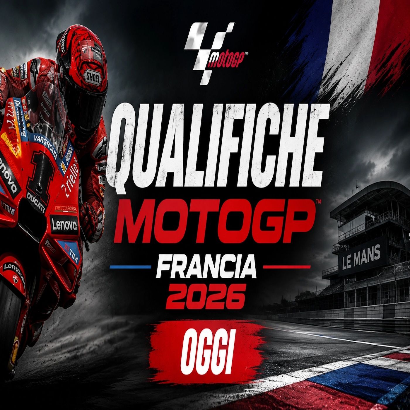 Qualifiche MotoGP Francia 2026 oggi- orario e dove vederle in diretta episode artwork