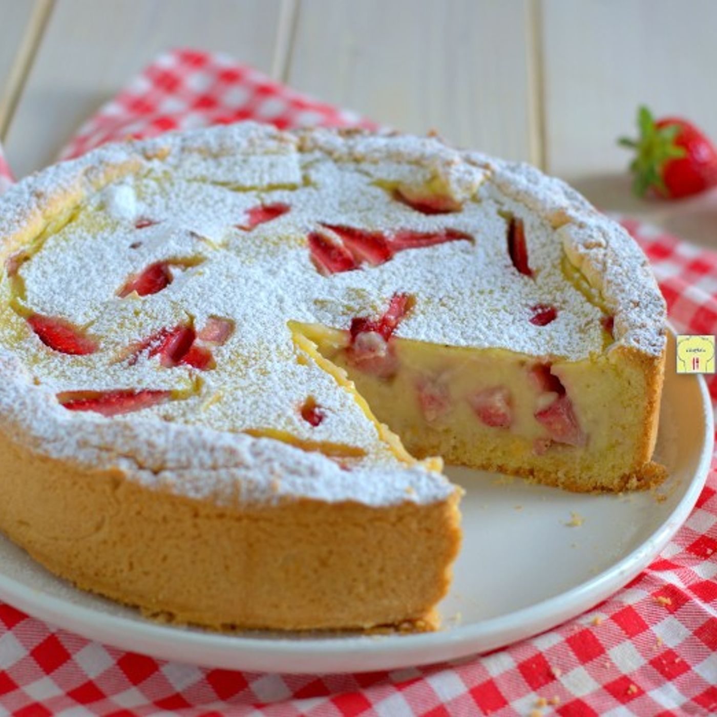 Torta crema cotta e fragole episode artwork