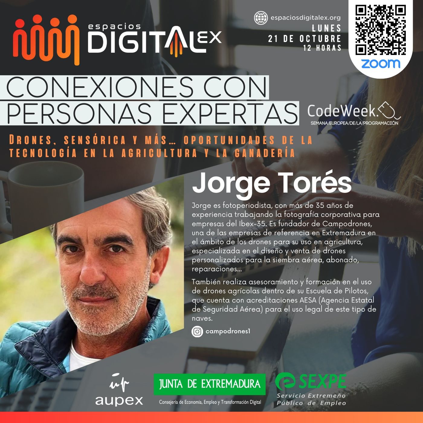 Conexiones con personas expertas