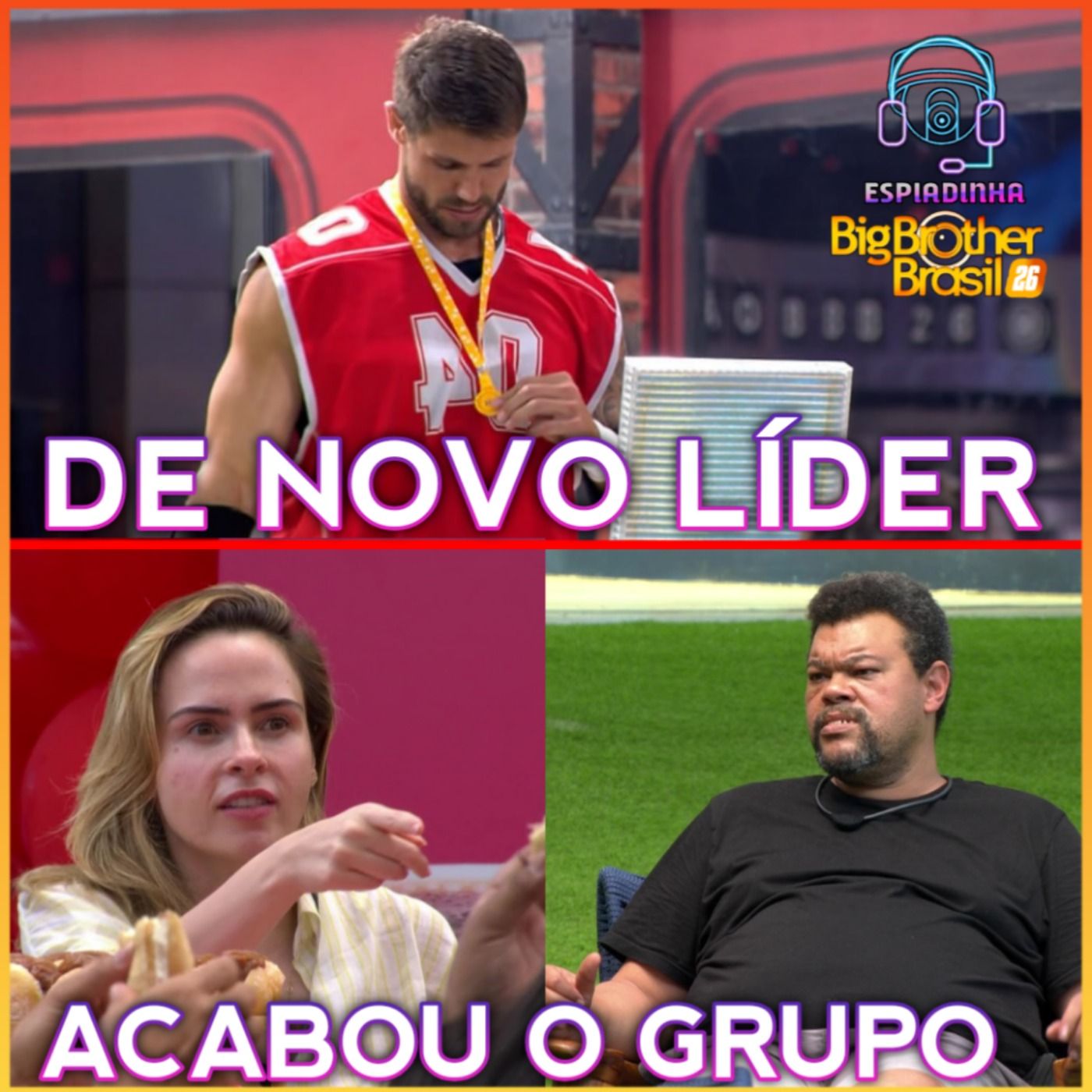 JONAS DE NOVO É O LÍDER + DIVIDIU O GRUPO DE ANA PAULA E BABU + GABRIELA TRETOU COM O GRUPO | BBB 26