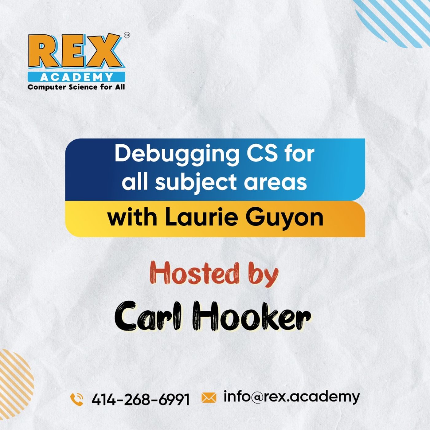 Rex Academy: Let\'s Talk Computer Science
