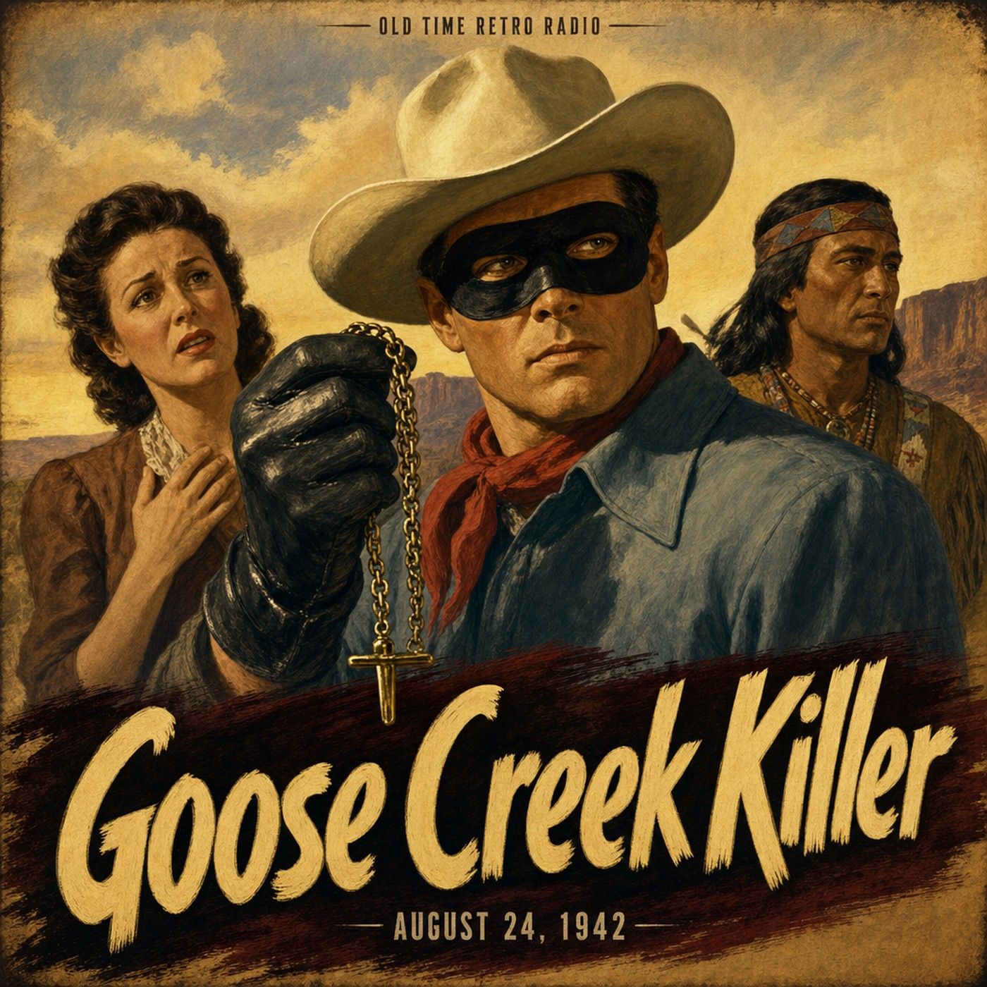 The Lone Ranger - "Goose Creek Killer" (Old Time Radio, 1942) episode artwork