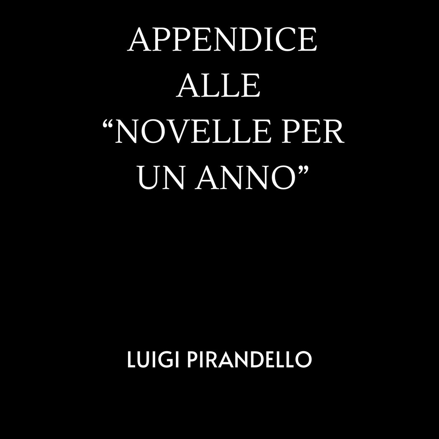Appendice alle "Novelle per un anno" podcast artwork