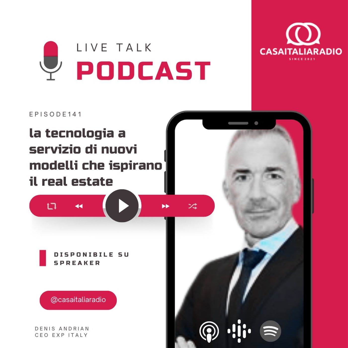 BM - Puntata N. 141 - Le tecnologie a servizio di nuovi modelli nel real estate episode artwork