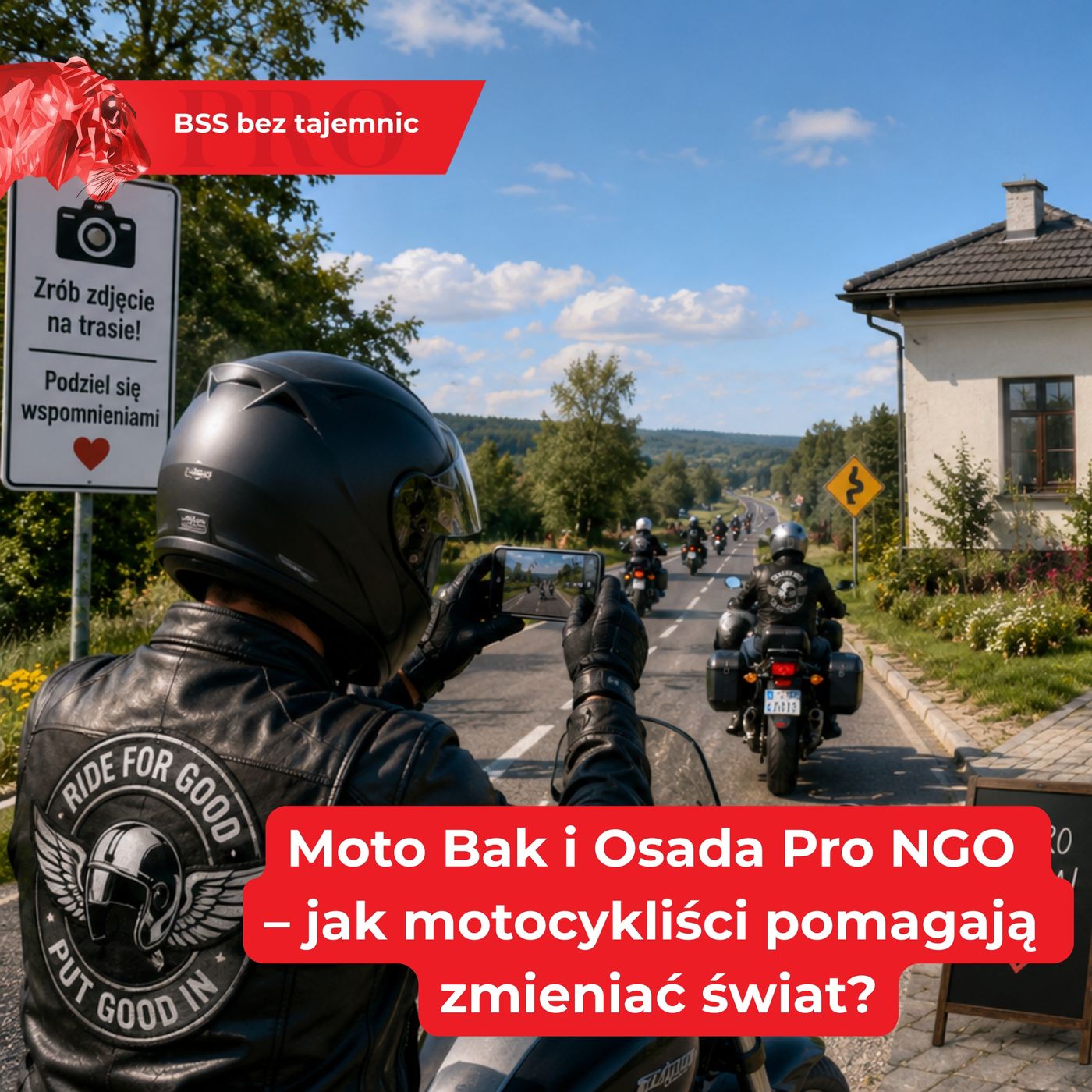 Moto Bak i Osada Pro NGO – jak motocykliści pomagają zmieniać świat? episode artwork