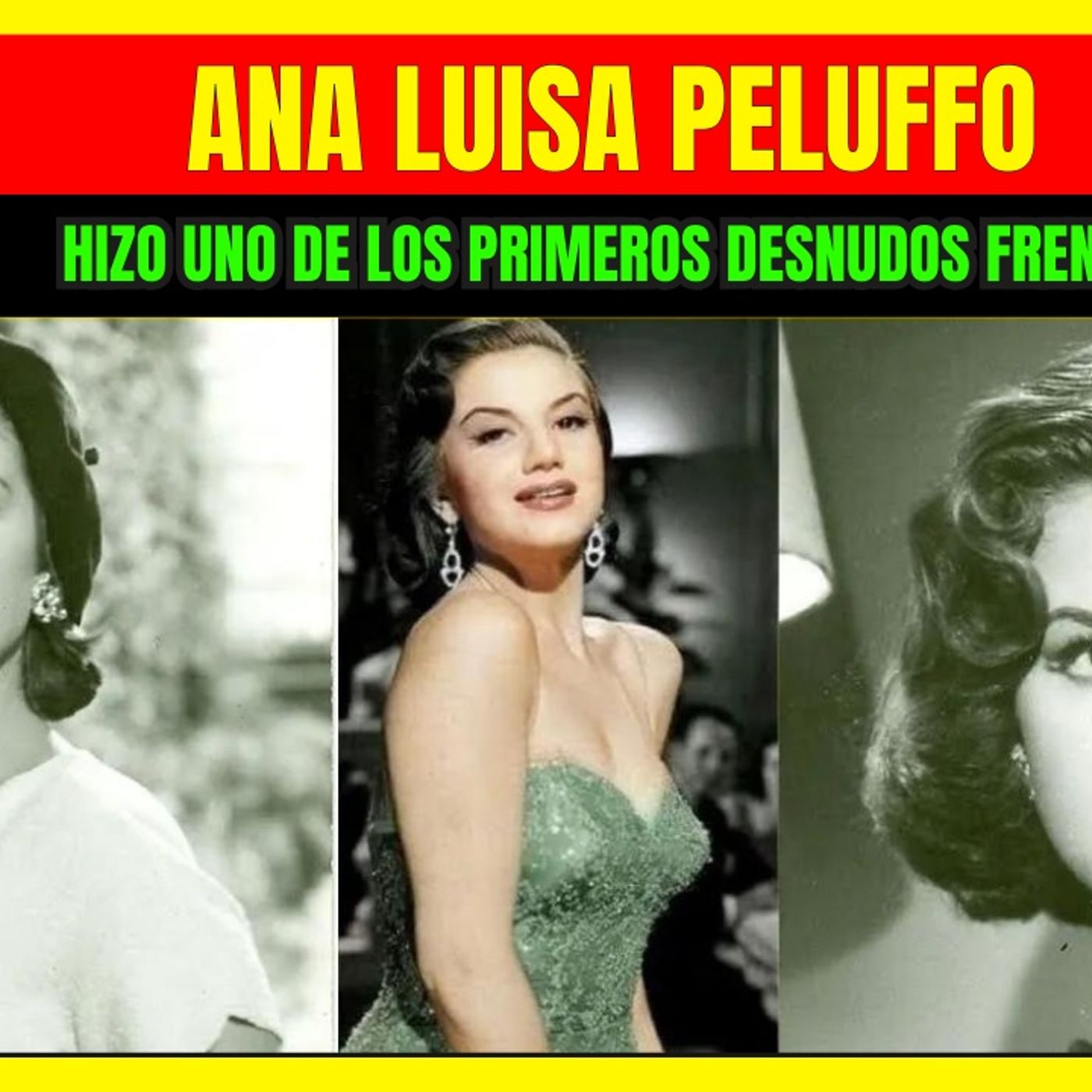 ⭐️La bella ACTRIZ del Cine de Oro Mexicano que hizo uno de los primeros desnudos frente a cámaras⭐️