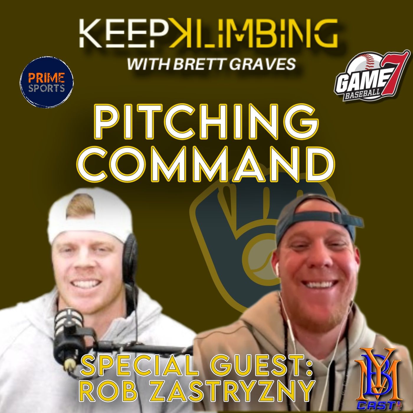 Pitching Command with Milwaukee Brewers Pitcher Rob Zastryzny | Keep Klimbing | YBMcast episode artwork
