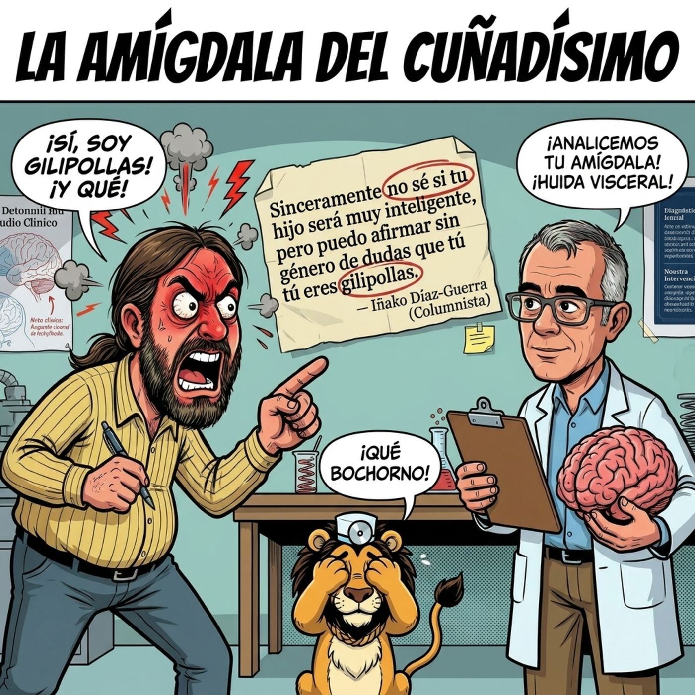 Episodio especial: La amígdala del cuñadismo. Cada día que amanece el número de tontos crece episode artwork