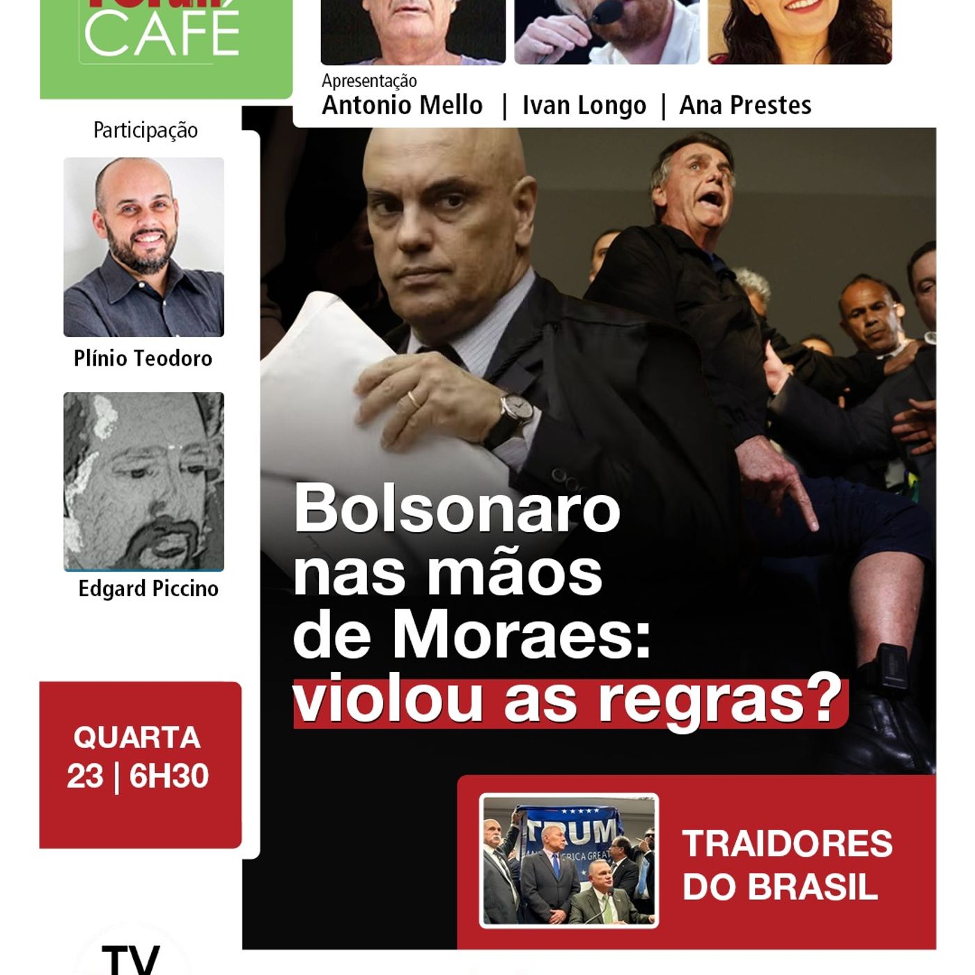 Defesa de Bolsonaro diz que ele não violou regras. Agora é com Xandão | 23.07.25