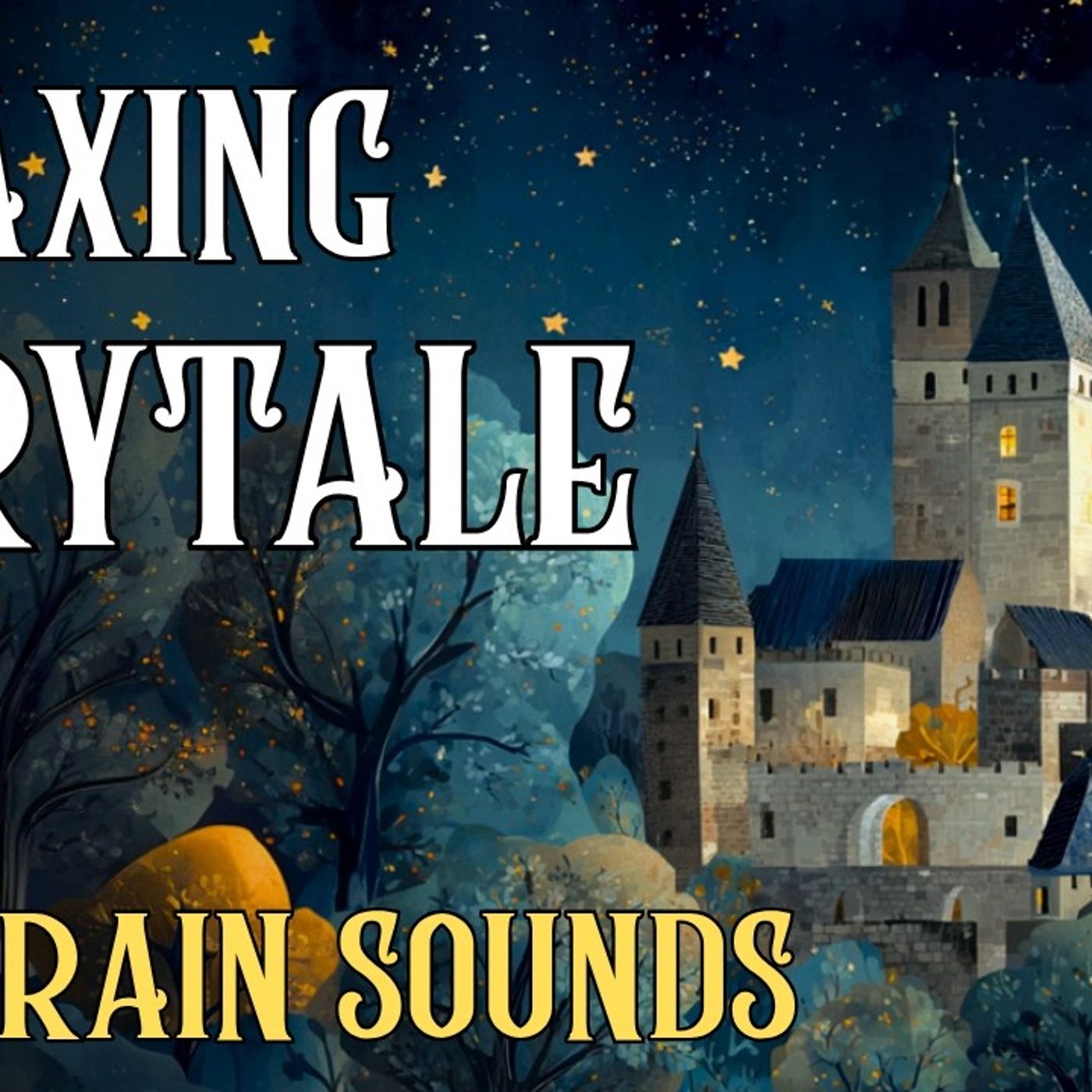 Relaxing Fairytale with Rain Sounds _ Queen Seraphina and the White Doe _ Cozy Bedtime Story episode artwork