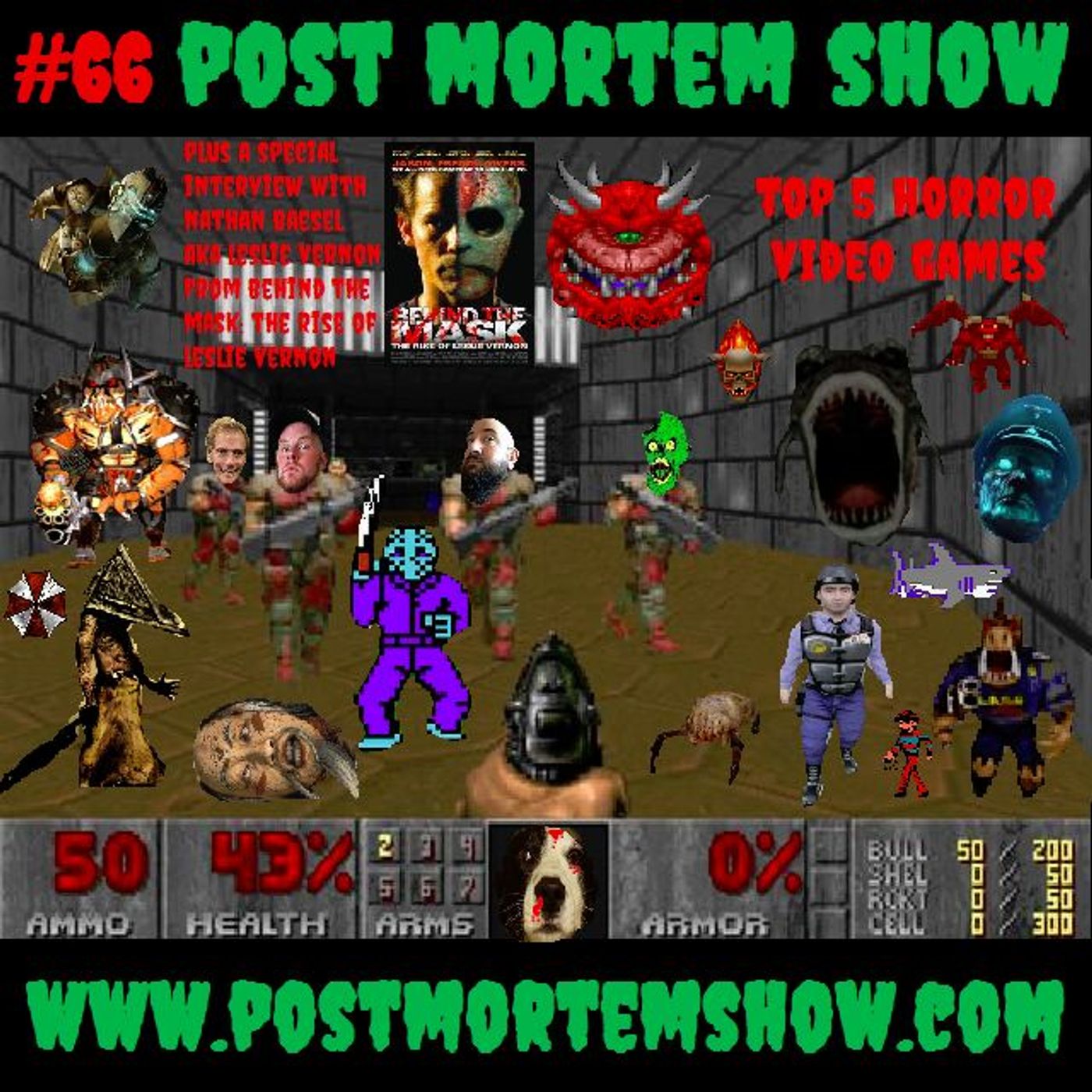 e066 - Blood, Beards or Bears? (Nathan Baesel Interview & Top 5 Horror Video Games)