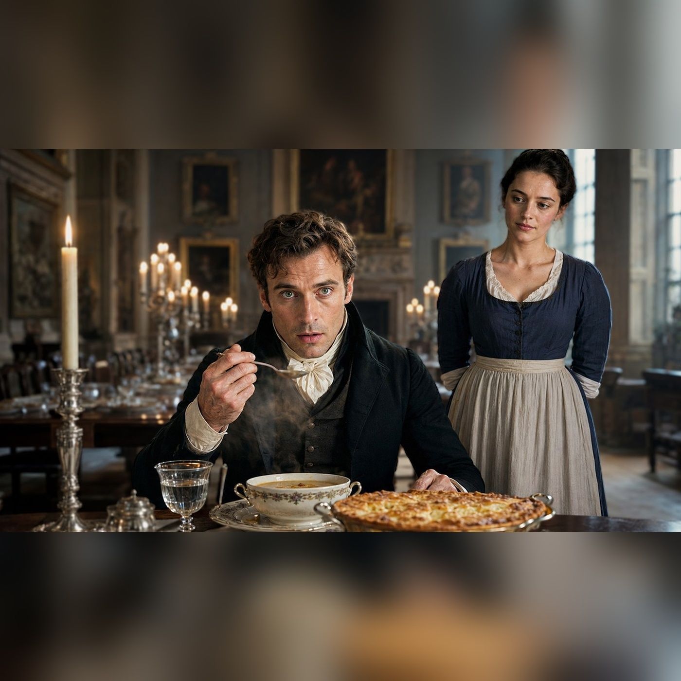 The Duke Ate Alone for 10 Years… Until a Maid Served Supper