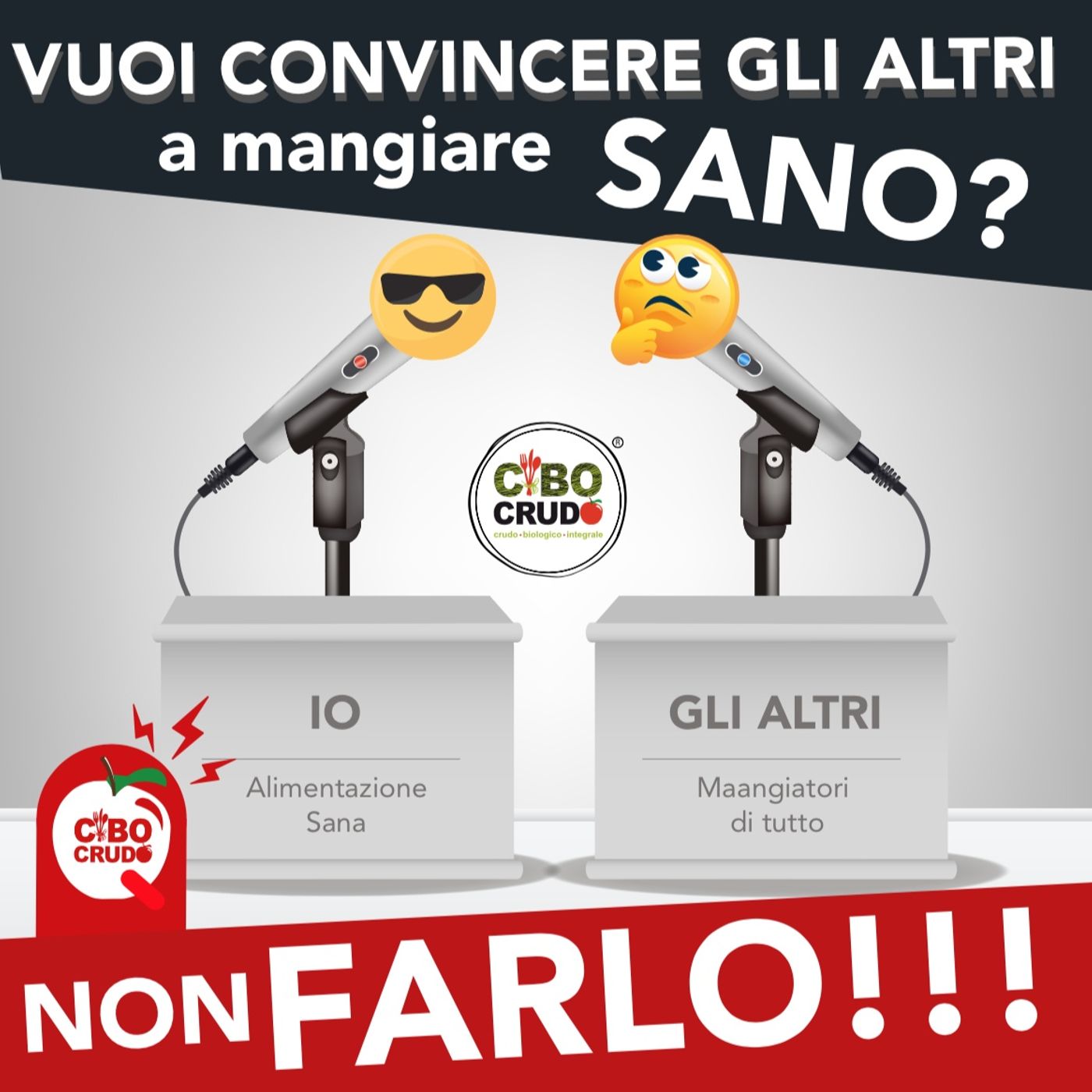 QuarantaDueGradi il podcast di CiboCrudo