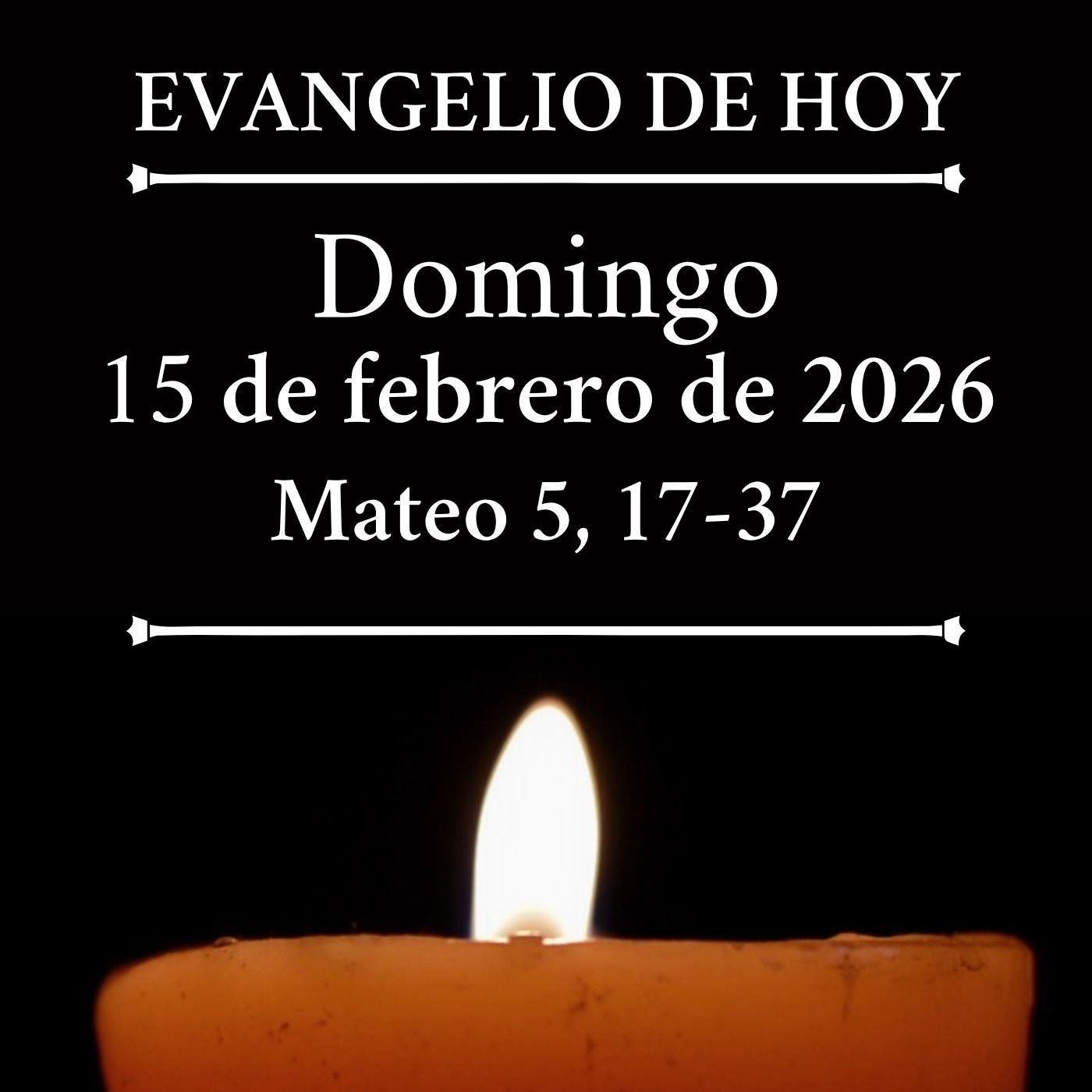 Evangelio del domingo 15 de febrero de 2026 - No he venido a abolir, sino a dar plenitud episode artwork