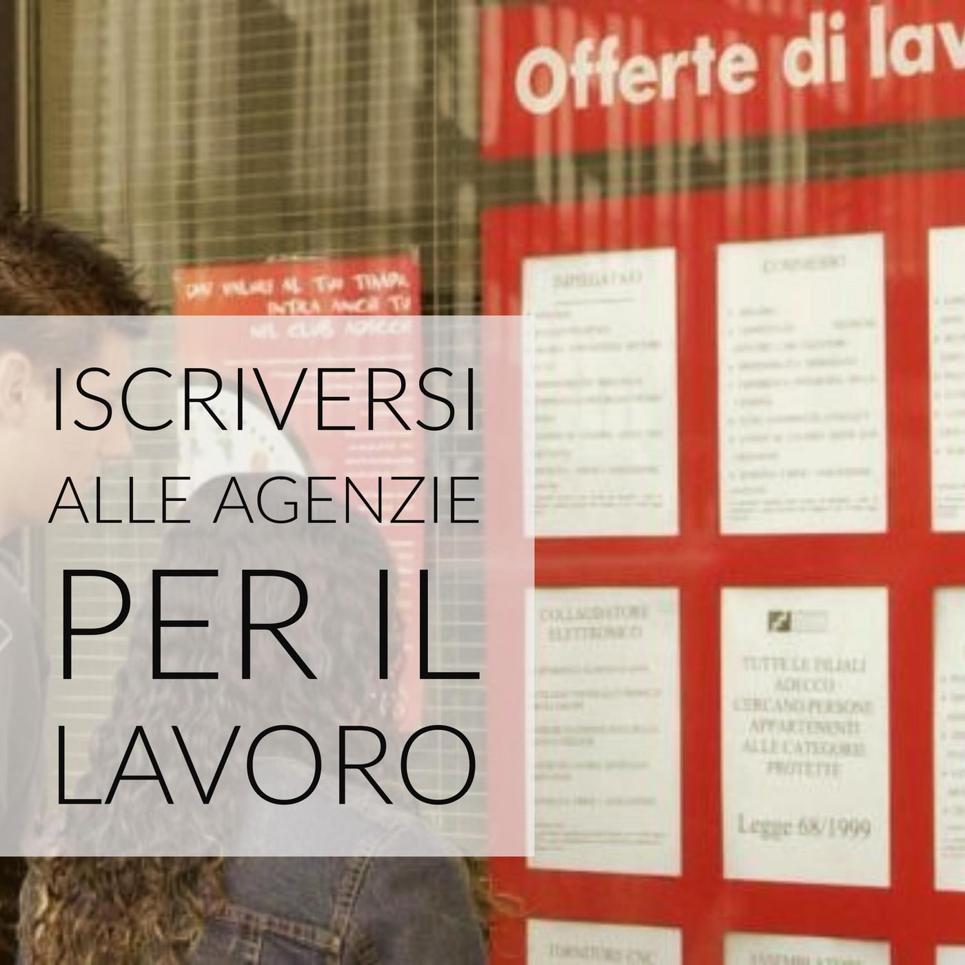 3 Le agenzie per il lavoro