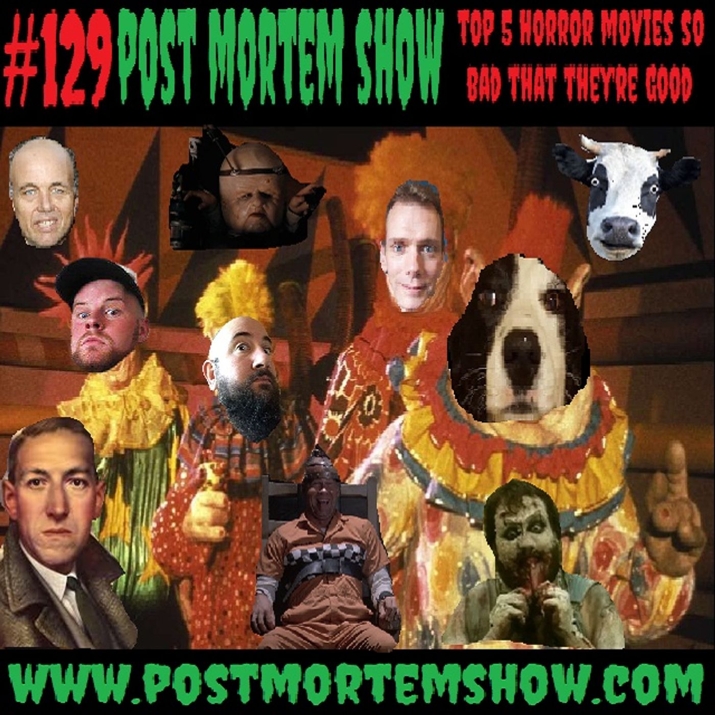 e129 - Old Bessie in My Bushes (Top 5 Horror Movies So Bad They're Good) episode artwork