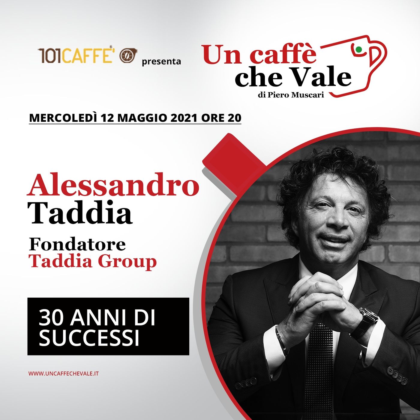Alessandro Taddia: 30 anni di successi